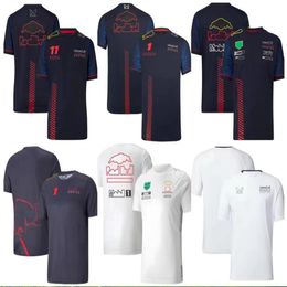 F1 Formula One zomerrace-T-shirt met ronde hals en korte mouwen, dezelfde custom315o