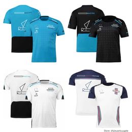 Camiseta de manga corta oficial conmemorativa para fanáticos del equipo de Fórmula Uno de F1 con el mismo estilo y tamaño, se puede personalizar