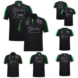 F1 Formule 1 T-shirt met korte mouwen 2024 raceteam coureurs racepak met korte mouwen POLOshirt