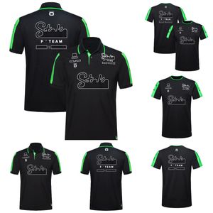 F1 Formule 1 T-shirt met korte mouwen 2024 Racing Team coureurspak poloshirt