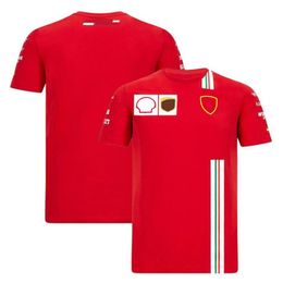 Formule 1 F1 T-shirt à manches courtes nouveau costume de course sport col rond T-shirt style personnalisé grande taille polyester séchage rapide315Q