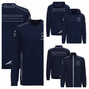 Veste à coque souple F1 Formula One, uniforme d'équipe de voiture, costume de course, manteau chaud coupe-vent à capuche, 2023