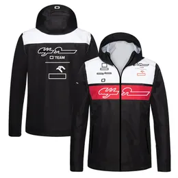 F1 Formule One Team 2023 Soft Shell Jacket Sports Halferoproof Tabring Racing Les vêtements de la taille des vêtements peuvent être personnalisés.