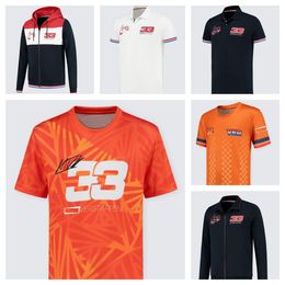 F1 Fórmula Uno Team Polo Suit 2022 Camiseta de Summer Racing Camiseta misma costumbre