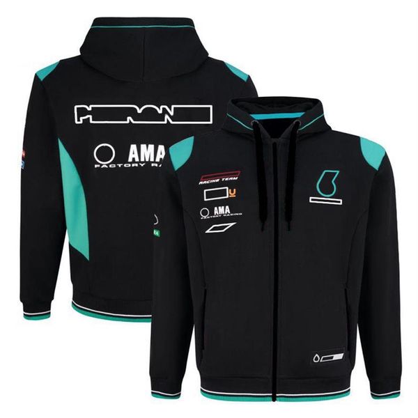 F1 Formula One Team Uniform Men's Racing Series Sweater Jacket Automne et Hiver Car Logo Sports Jacket211M