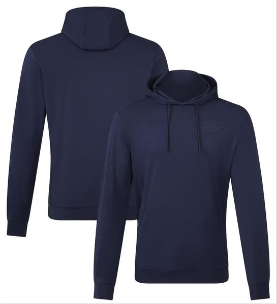 Manteau de veste F1 2023 Sweat à capuche de sport Manteau chaud de loisirs Même modèle d'équipe Modèle personnalisé Costume de course peut être personnalisé même style officiel