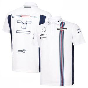 POLO F1, uniforme de l'équipe de formule 1, T-shirt à revers de course pour hommes et femmes, peut être personnalisé 2635
