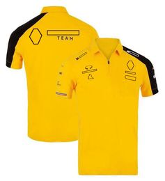F1 Polo Shirts Racing Team Rapels T-Shirt Formule 1 Driver T-shirt Jersey Car Fans zomer buiten sport