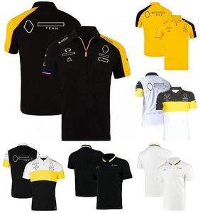 F1 Poloshirts Racing Team Revers T-shirt Formule 1 coureur T-shirt Jersey Autofans Zomer Outdoor Sport Sneldrogende T-shirts Grote maten TT2T