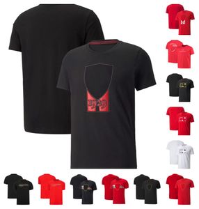 F1 racekleding nieuw Team coureur T-shirt Sport T-shirt op maat gemaakte sneldrogende top met korte mouwen