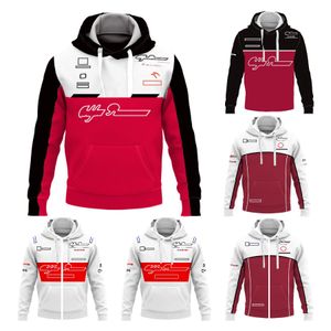 F1 Racing Fans Hoodie met rits Formule 1 Team Logo Heren Hoodies Casual Pullover Lente en herfst Mode Heren sweatshirt met capuchon