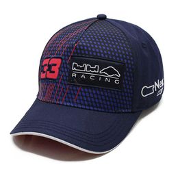 F1 Racing Hoed Formule Een Team Logo Caps Zomer Heren en Dames Outdoor Sport Casual Gebogen Rand Baseball Cap Fashion243w
