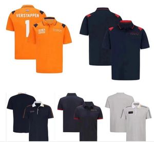 Costume polo de course F1, nouveau T-shirt à manches courtes, même personnalisé