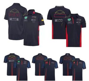 F1 Racing Polo Summer Team Chemise à manches courtes même style personnalisé