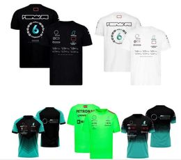 Camiseta de manga corta de carreras F1, novedad de verano, jersey de media manga, el mismo estilo personalizado