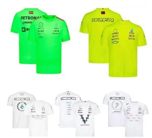 T-shirt à manches courtes de course F1, Polo à col rond personnalisé de l'équipe d'été, même Style, personnalisation