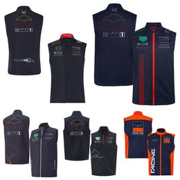F1 Racing Suit 2024 NUEVO F1 Traje de conductor del equipo F1 Meniling y femenino Spring Spring y Autumn Warm Coat