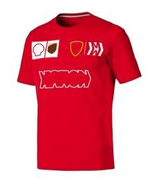 Costume de course F1, version équipe de fans de voiture, personnalisé, série f1 imprimée, manches courtes, sport décontracté, T-shirt à séchage rapide, 6GG2