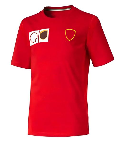 Costume de course F1, version de l'équipe de fans de voitures, course automobile personnalisée, série de courses f1 imprimée, sport décontracté à manches courtes, séchage rapide, T-shirt344K