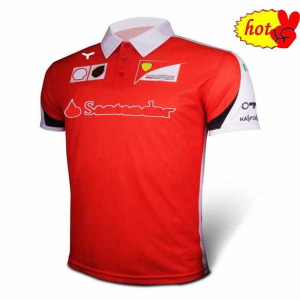 F1 Racing Suit Car Team Uniforme T-shirt Off-road Polo Shirt Manches courtes Séchage rapide Ventilateur de grande taille C223c Nlvr