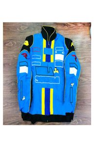 F1 Racing Suite LongSleeved Motorcycle Jacket Motorcycle Team Service Auto Repair Winter Katoen Kleding Borduurde Warm JACKE5982696