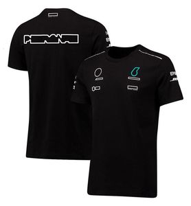 F1 racepak nieuw team T-shirt met korte mouwen voor heren en dames, fankleding, aangepaste auto-overalls1722