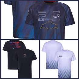 F1 Racing Suit T-shirt 2023 Nieuwe Formule 1-team korte mouwen T-shirt heren op maat gemaakte sneldrogingsauto overalls