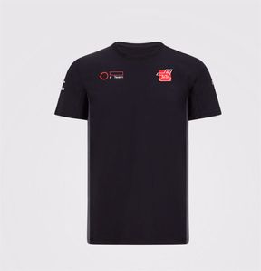 Costume de course F1 T-shirt de fan de voiture d'équipe Polo à manches courtes pour hommes salopette de formule 1 uniforme d'été sur mesure du même style