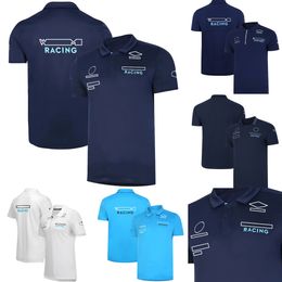 F1 Racing T-shirt 2022-2023 Formule 1 Officieel Team Training Jersey T-shirt Poloshirts Zomer Fans Ademende Heren T-shirts Op maat