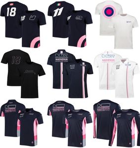 F1 Racing T-shirt formule 1 équipe mode noir rose Polo T-shirt été hommes femmes course événement grande taille Jersey T-shirts