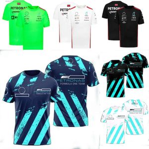 T-shirt F1 Racing Nouvelle équipe Polo à cou rond Polo Personnalisation du même style 72UO