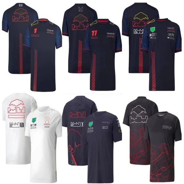 F1 racing T-shirt polyester à séchage rapide team crew neck POLO avec le même style de personnalisation301Z
