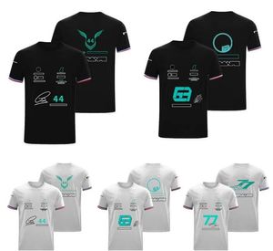 F1 Racing T-shirt Équipe d'été Jersey à manches courtes Même style personnalisé