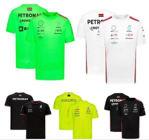 F1 race-T-shirt zomerteam met korte mouwen, maatwerk in dezelfde stijl