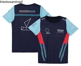 Uniforme del equipo de carreras de F1, camiseta oficial del mismo estilo para hombres y mujeres, camiseta de manga corta para conductor, ropa para fanáticos, secado rápido personalizado n73o