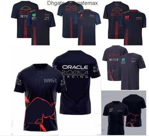 F1 RedBulls racing T-shirt équipe d'été à manches courtes maillot à manches courtes le même style personnalisé