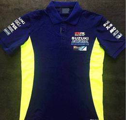 F1 T-shirt 2021 nieuw team F1 racepak T-shirt met korte mouwen Poloshirt transmissies print auto werkkleding op maat gemaakte kleding198z