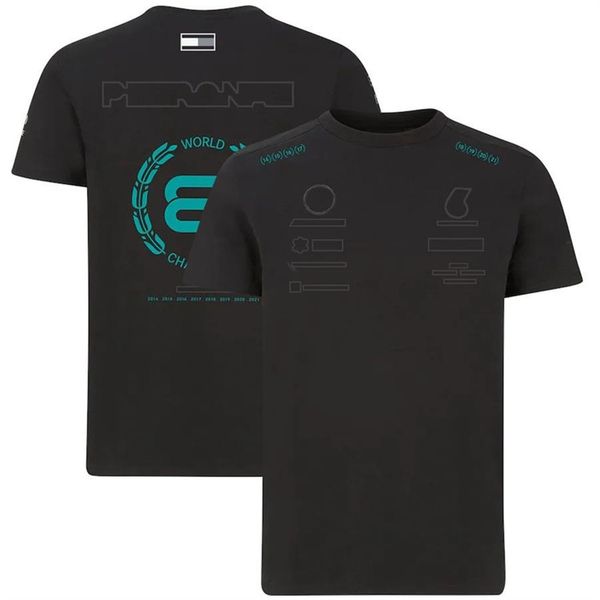 Camiseta F1, uniforme de equipo de verano 2022, camiseta de conductor de Fórmula Uno, camiseta de manga corta personalizada, Top de secado rápido de talla grande