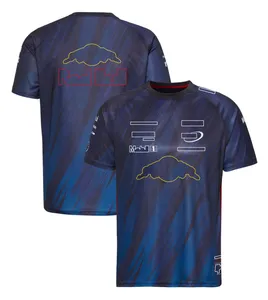 T-shirt F1 2023 T-shirt officiel de l'équipe de Formule 1 T-shirt des fans de course de la nouvelle saison T-shirt en jersey Logo de voiture d'été Hauts de sport à la mode T-shirts