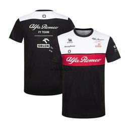 F1 T-shirt F1 2024 été hommes T-shirt sport décontracté respirant manches courtes séchage rapide AF1 130