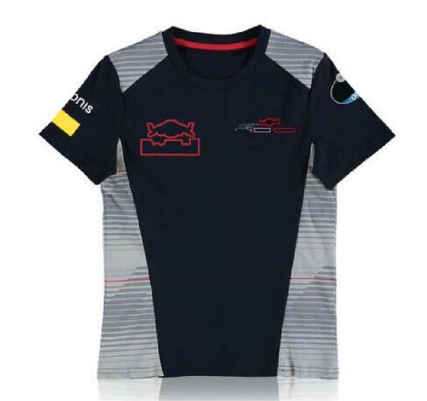 F1 T-Shirt formule un Service de course voiture de rallye voiture à manches courtes T-Shirt voiture société travail d'équipe Service Upper217J