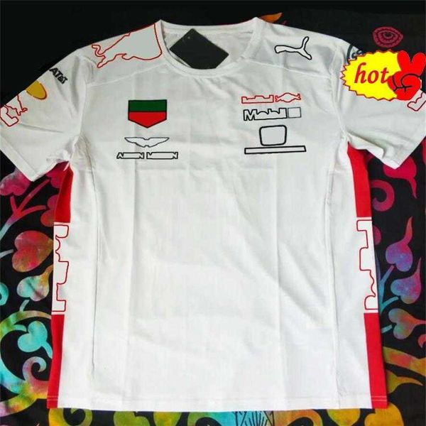 F1 t-shirt Formula One Racing Service Car Rally T-shirt à manches courtes Corporation Travail d'équipe Upper266w 77b1