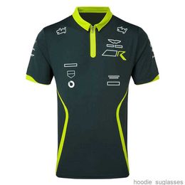 F1 T-shirt Nieuw seizoen Team Polo shirt Heren met korte mouwen en dames rapel T-shirt 2022 Zomer Custom Racing Suit 325Y
