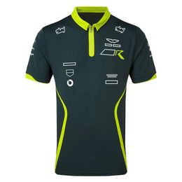 F1 T-shirt Nieuw seizoen team POLO-shirt met korte mouwen Heren en dames revers T-shirt 2022 zomer aangepast racepak325y