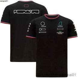 F1 T-shirt racepak kort-gezoemde zomer rapel Polo shirt Formule één t-shirt casual sport shirts shirts dames heren t-shirt auto werk kleding kan worden aangepast 4123
