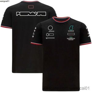 F1 T-shirt racepak kort-gezoemde zomer rapel Polo shirt Formule één t-shirt casual sport shirts shirts dames heren t-shirt auto werk kleding kan worden aangepast 4123