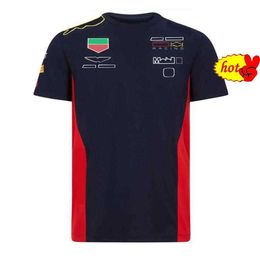 F1 T-shirt-manches Racing Suit T-shirt Team Style Uniforme Séchage rapide et respirant court personnalisé237s 2wrp