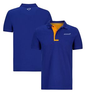 Camiseta F1 Camiseta con solapa del equipo POLO de manga corta Fórmula 1 El mismo traje de carreras se puede personalizar