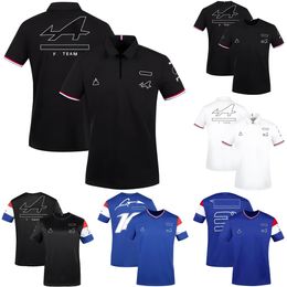 F1 T-Shirts Formula 1 Team Racing Pilote Polo Hommes Femmes Mode T-Shirt Sports de Plein Air À Séchage Rapide T-shirt Fans Tops Surdimensionnés