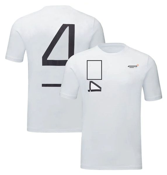 T-shirts F1 T-shirts de pilote de Formule 1 Été 2022 Nouveaux modèles pour les fans de course Polos décontractés en plein air Logo de l'équipe Jersey Vêtements de travail Personnalisation